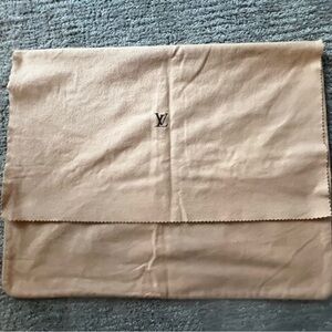Louis Vuitton Beige Dust Bag